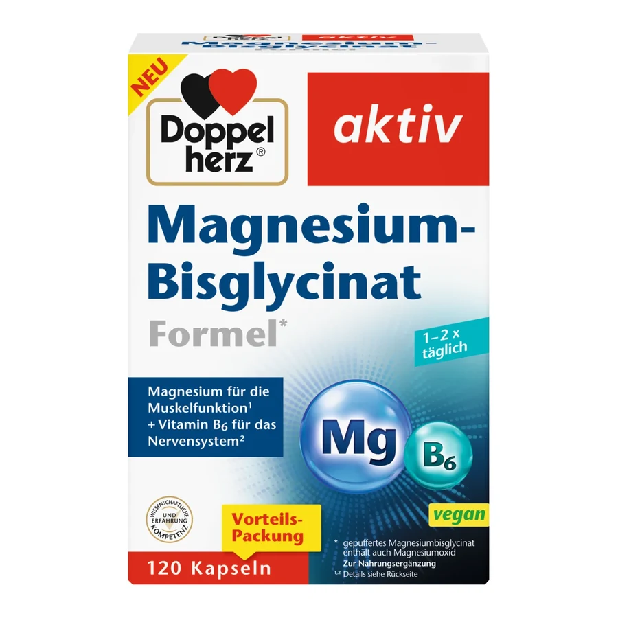 Doppelherz Magnesium-Bisglycinat Formel